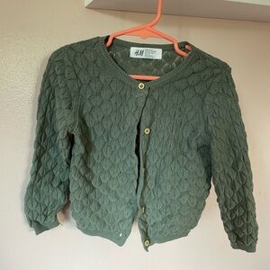 H&M Sage Knit Pullover